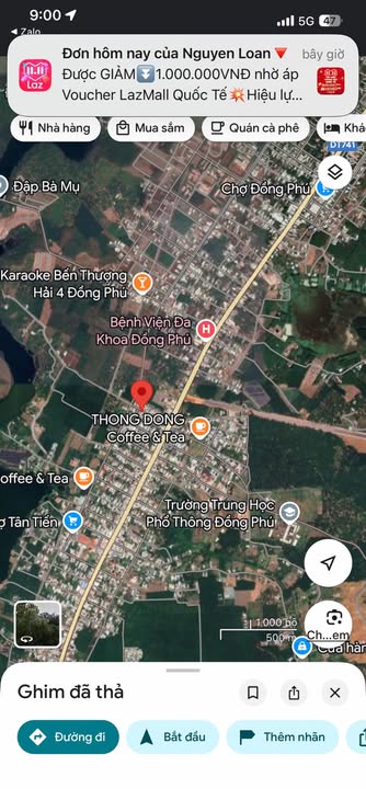 Đất thổ cư 300m² Tân Tiến, Đồng Phú chỉ 900 triệu - Vị trí đắc địa, hạ tầng hoàn thiện!