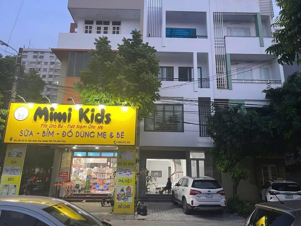 Nhà cho thuê 4 tầng tại Cổng Bảo Quân - Khai Quang Vĩnh Yên - Tiện nghi đầy đủ