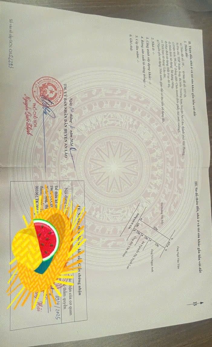 Nhà 2 tầng tại Trường Sơn, An Lão 100m² giá 2.15 tỷ - Cơ hội đầu tư tuyệt vời!