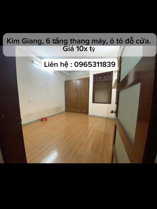 Nhà 6 tầng thang máy Kim Giang 38m² giá chỉ 10x tỷ - Sẵn sàng vào ở!