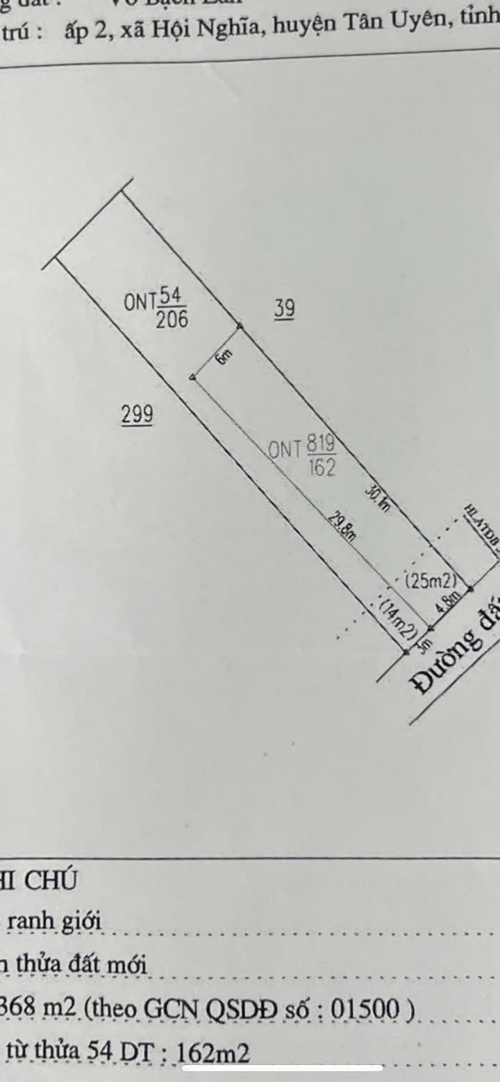 Đất nền Hội Nghĩa Tân Uyên 400m² giá 4.3 tỷ - Đầu tư sinh lời ngay!