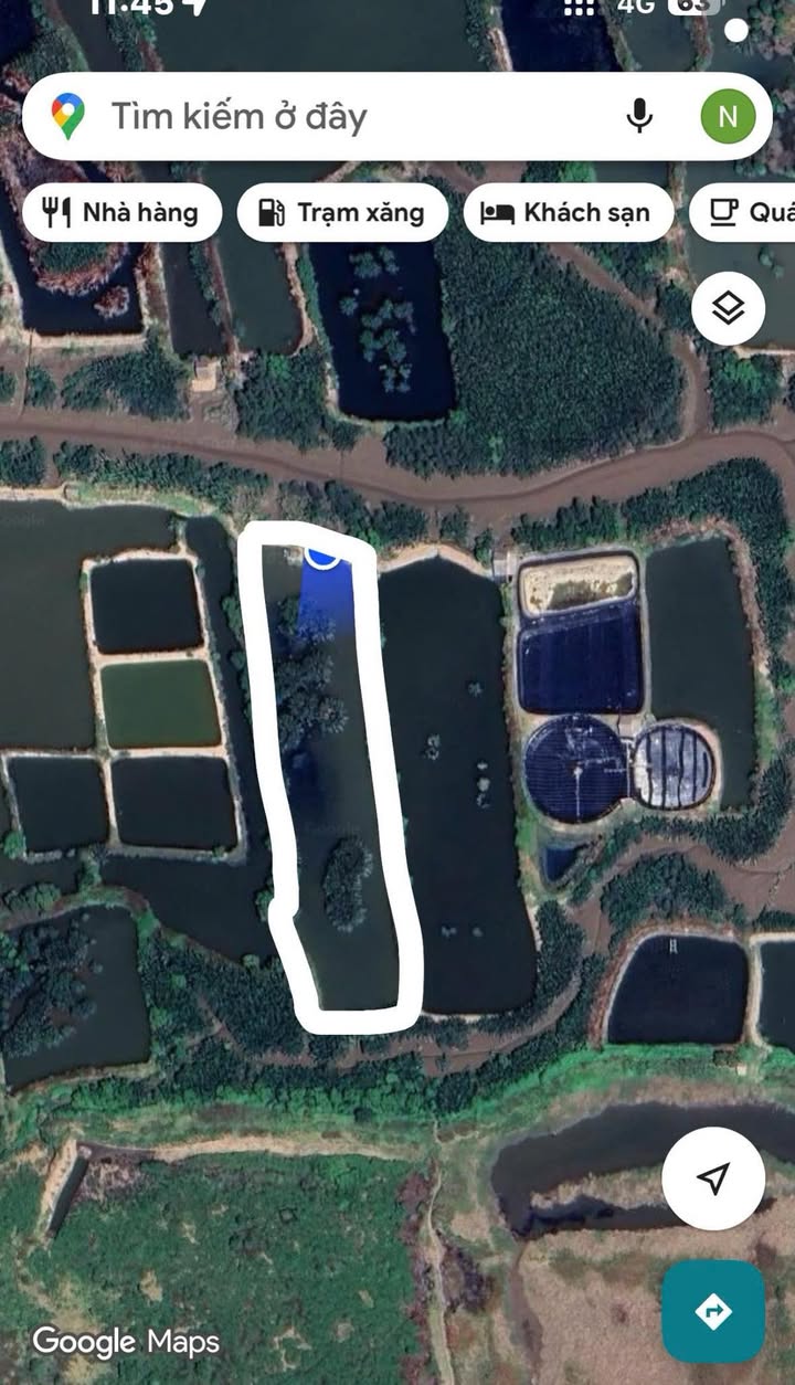 Đất nền NTTS ấp Bà Nhì, Duyên Hải 13000m² giá 1.3 tỷ - Cơ hội đầu tư sinh lời!