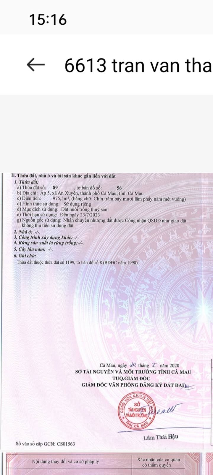 Đất nền Phường An Xuyên 990m² giá 1.4 tỷ - Gần sông thoáng mát!