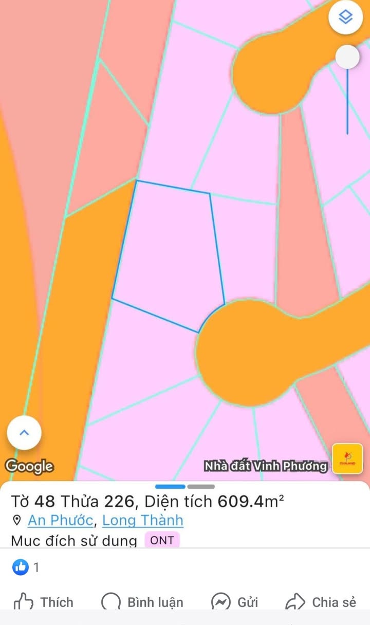 Đất thổ cư An Phước 600m² giá 4.6 tỷ - Cần bán gấp, thương lượng tốt!