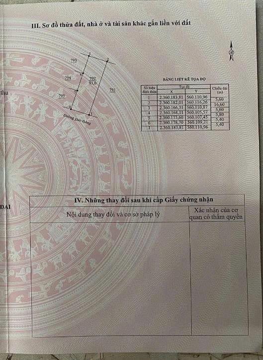 Đất nền đẹp tại xã Thanh Đình, Việt Trì 93m² - Pháp lý rõ ràng, sổ đỏ chính chủ!