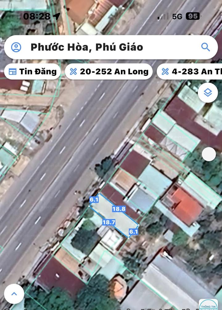 Đất nền Phước Hòa, Phú Giáo 110m² giá 2.3 tỷ - Cơ hội đầu tư tuyệt vời!