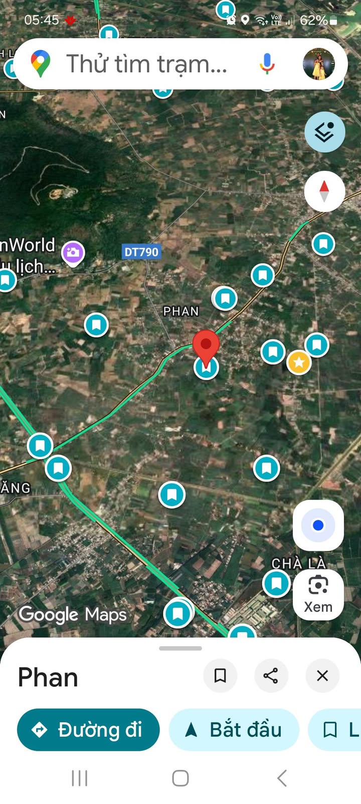 Đất thổ cư xã Phan 260m² giá 498 triệu - Cơ hội đầu tư tuyệt vời!