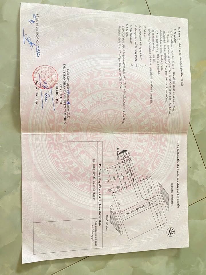 Đất nền Yên Định, Thanh Hóa 140m² giá 900 triệu - Đầu tư sinh lời ngay!