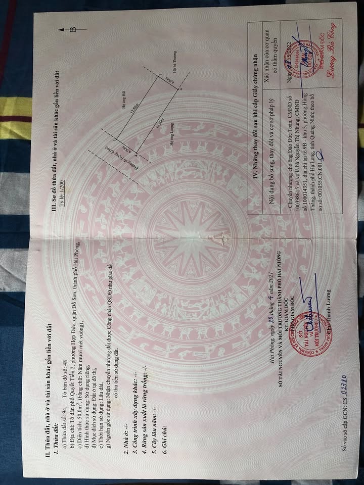 Đất nền Đồ Sơn 50m² giá 900 triệu - Ô tô vào tận nơi!