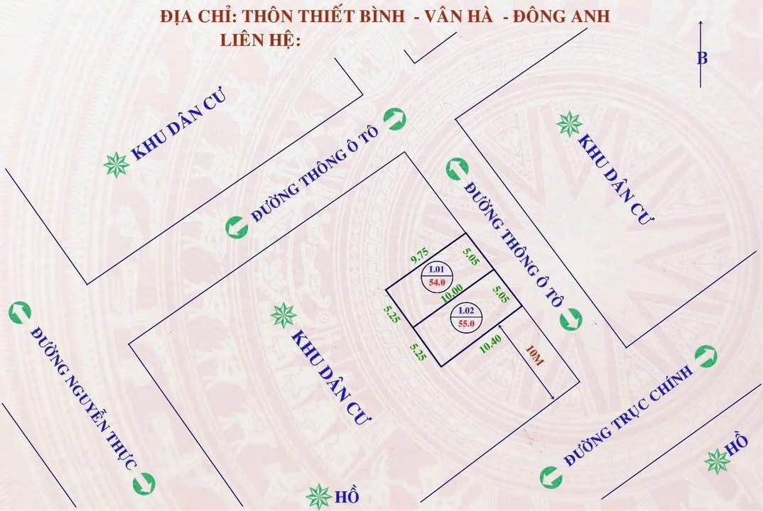 Đất thổ cư Vân Hà Đông Anh 109m² giá 4.578 tỷ - Đầu tư sinh lời ngay!
