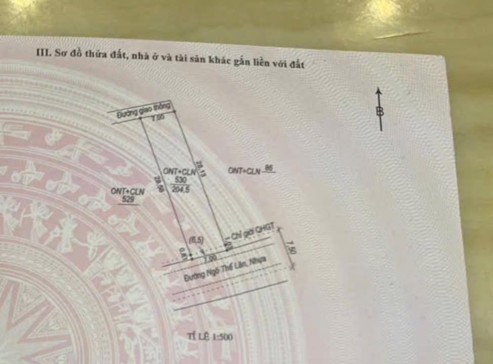 Đất nền mặt tiền Ngô Thế Lân, 182m² giá chỉ 1 tỷ - Cơ hội đầu tư tuyệt vời!