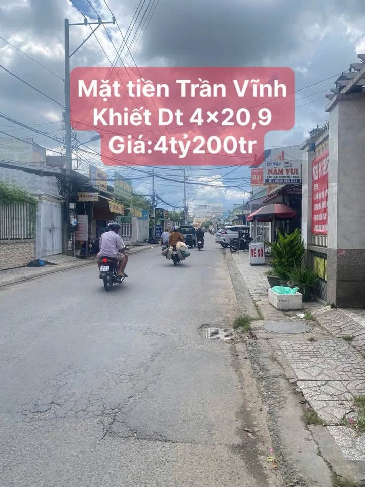 Nhà mặt tiền đường Trần Vĩnh Kiết, Ninh Kiều 82.3m² giá 4.2 tỷ - Cơ hội đầu tư tuyệt vời!
