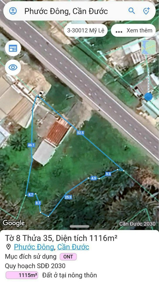 Đất nền Cần Đước Long An 1115m² giá 15 tỷ - Đầu tư lý tưởng cho kinh doanh!
