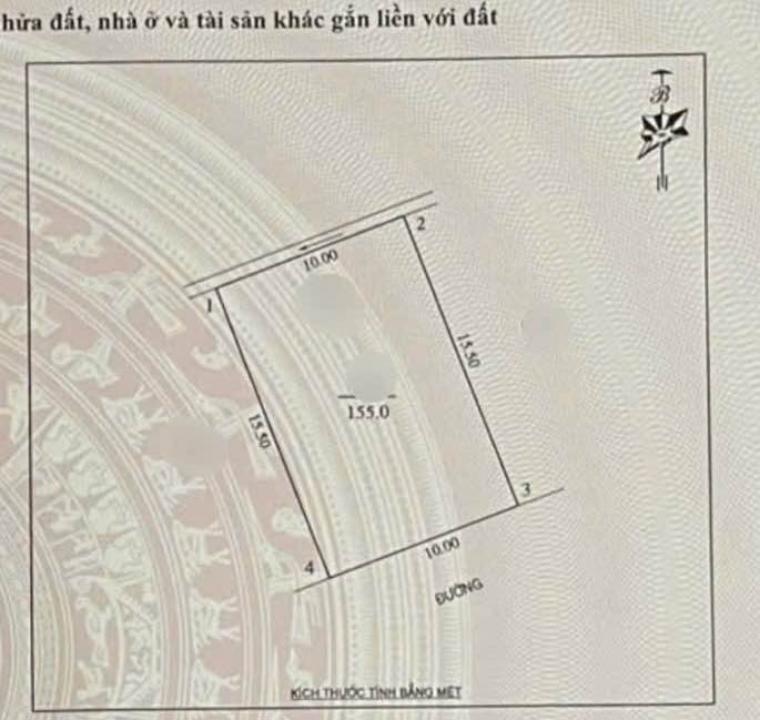 Đất Tái Định Cư Nghi Phú 150m² giá 6.6 tỷ - Hướng Đông, đường rộng 10m!