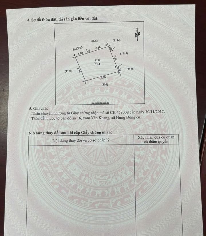 Đất thổ cư Hưng Đông 81.4m² giá chỉ 1.6 tỷ - Đầu tư sinh lời ngay!