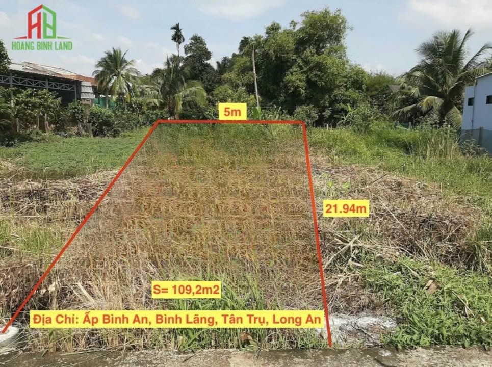 Lô đất thổ cư 109m² xã Bình Lãng giá chỉ 650 triệu - Tiềm năng phát triển mạnh!