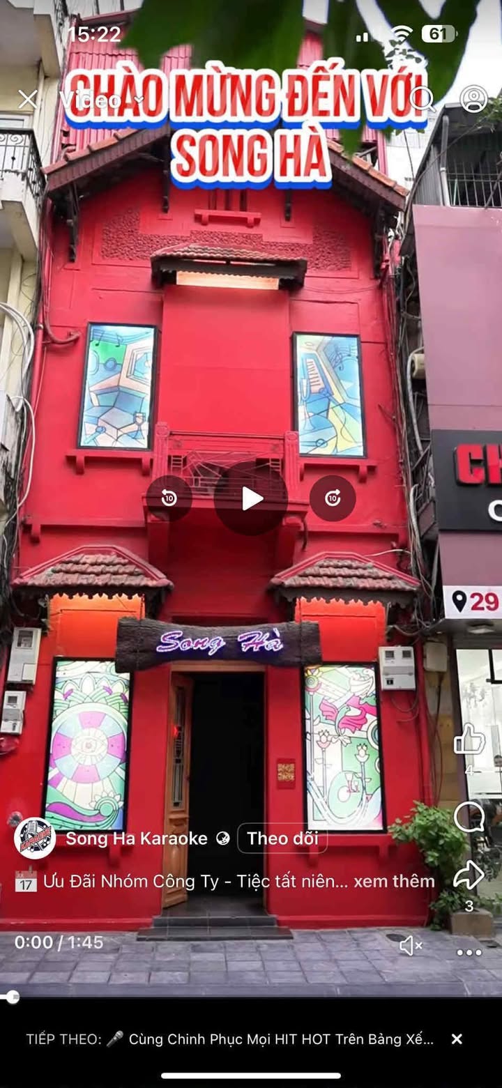 Cho thuê mặt bằng 4 tầng tại 29A Phù Đổng Thiên Vương, Hai Bà Trưng - Giá 60 triệu/tháng!