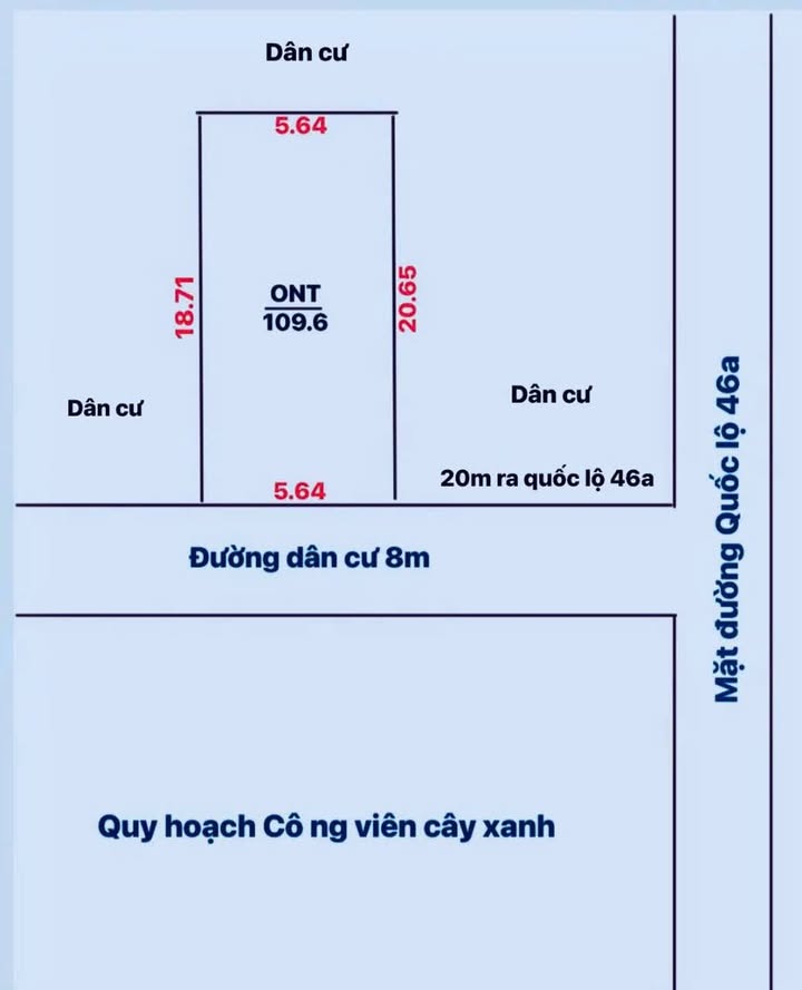 Bán đất ngõ 7, xóm 8 Hưng Đạo 109.6m² giá 2.6 tỷ - Đầu tư sinh lời!