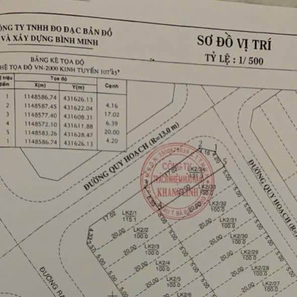 Đất lô góc 2 mặt tiền Khang Linh Vũng Tàu 131m² giá 5.5 tỷ - Đầu tư sinh lời cao!