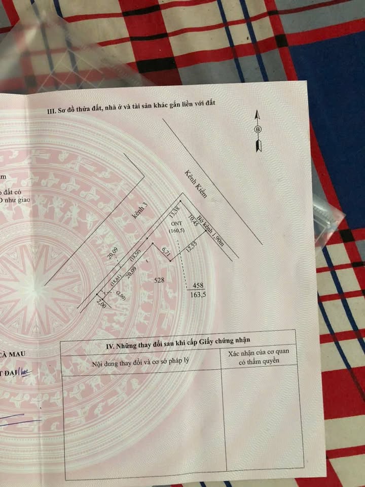 Đất nền Tân Bằng Thới Bình 160m² giá 250 triệu - Vị trí đắc địa gần ngã 4