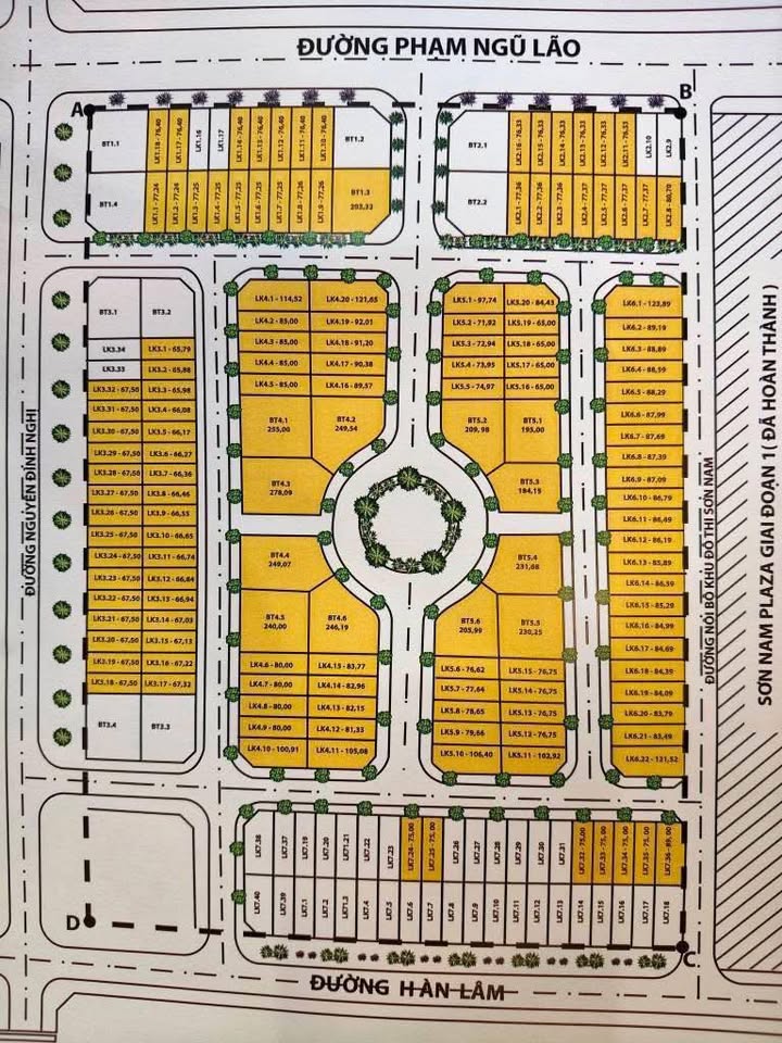 Căn hộ Sơn Nam Plaza Hưng Yên 80m² giá 3 tỷ - Vị trí đắc địa, đầu tư sinh lời!