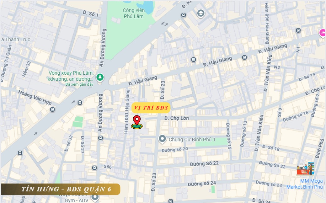 Nhà bán hẻm 1025/9 Hậu Giang, Quận 6 - 31m² chỉ 3.2 tỷ - Tiện ích đầy đủ!