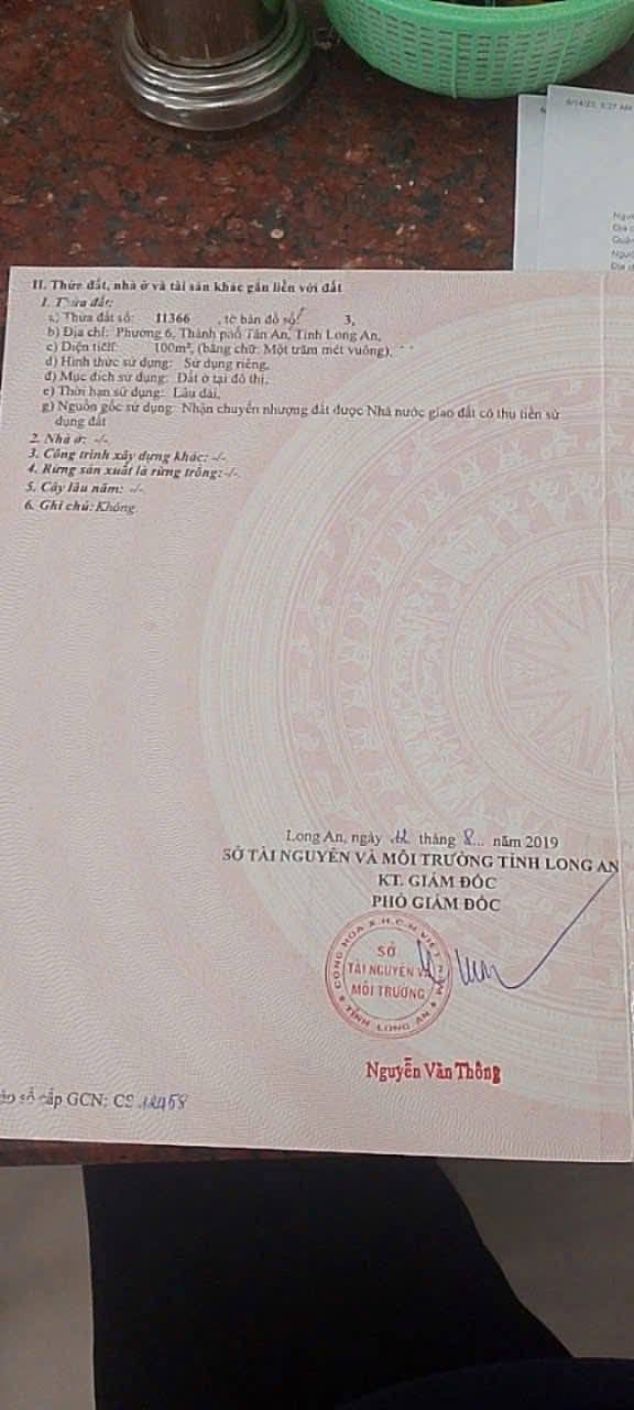 Đất nền Gò Vấp 100m² giá 1.05 tỷ - Bán gấp lô B9 khu dân cư Việt Hoá!