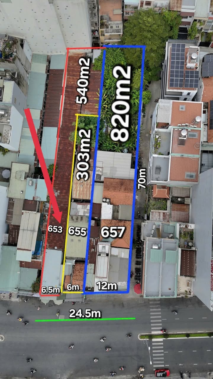 Bán nhà mặt tiền Xô Viết Nghệ Tĩnh, Bình Thạnh 540m² - Đầu tư sinh lời ngay!