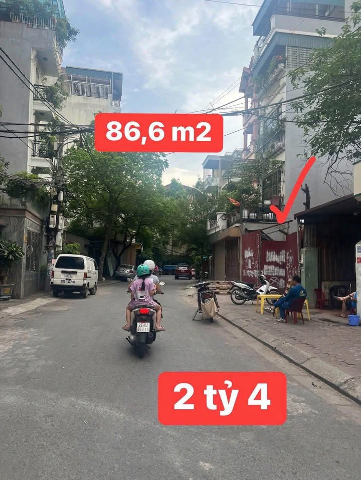 Đất Bồ Đề Long Biên 86.6m² giá 2.4 tỷ - Sổ đỏ chính chủ, đường ô tô vào tận nơi!