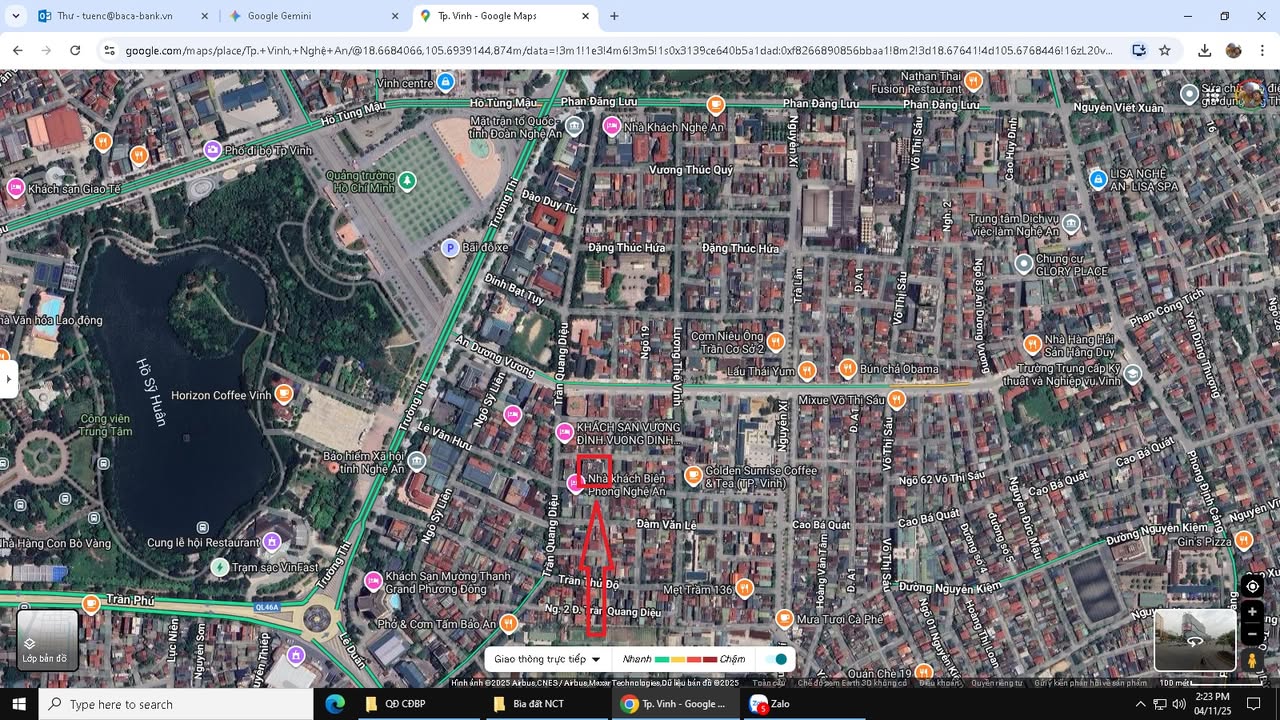 Căn hộ chung cư Dầu khí Trường Thi 61.8m² giá 2.35 tỷ - Phù hợp kinh doanh!