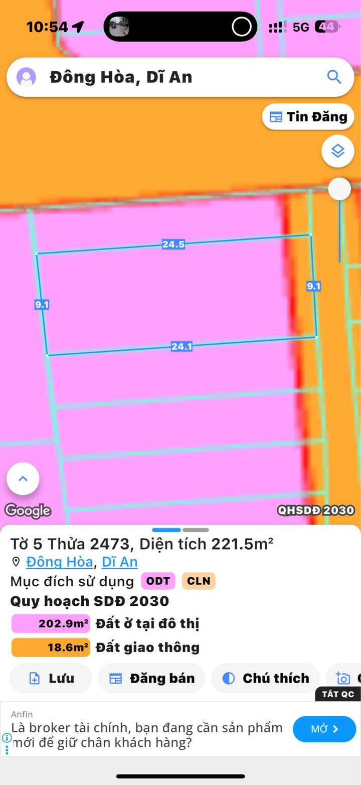 Đất nền 221m² mặt tiền khu Biệt Thự Hoàng Hùng, phường Đông Hòa, chỉ 7 tỷ - Cơ hội đầu tư hấp dẫn!