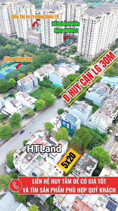 Đất KDC Gia Hòa, Phước Long B, Quận 9 - 100m² giá 11.5 tỷ - Mặt tiền đường 12m