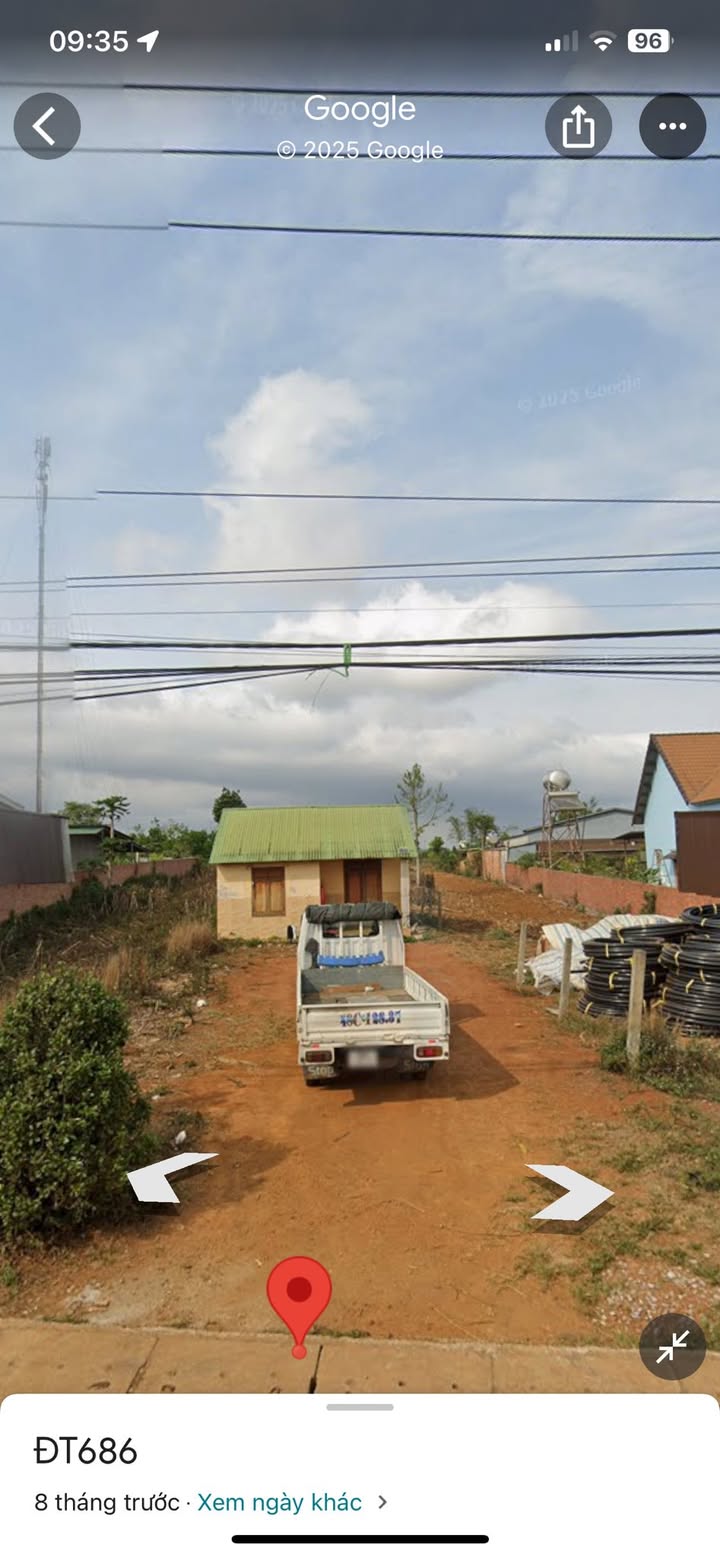 Đất thổ cư Đắk N'Drung 560m² giá 1.6 tỷ - Mặt tiền đường tỉnh lộ 686