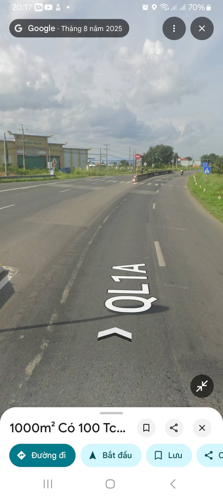 Đất mặt tiền Quốc lộ 1A, Thôn Phú Sung, 1000m² giá 6 tỷ - Cơ hội đầu tư tuyệt vời!