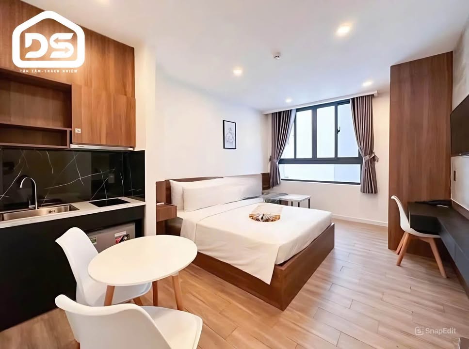 Căn hộ cho thuê Nguyễn Thiện Thuật Nha Trang 28m² giá 5.5 triệu - Tiện nghi đầy đủ, thoáng mát!