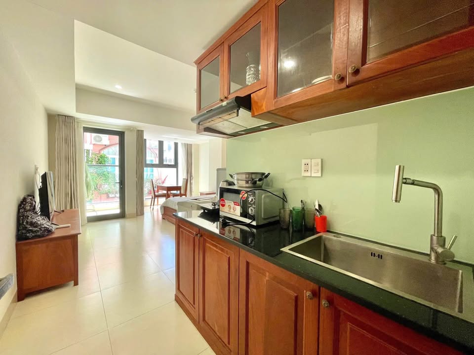 Căn hộ Studio Hùng Vương Nha Trang 7.5 triệu - Đầy đủ nội thất, ngay trung tâm!