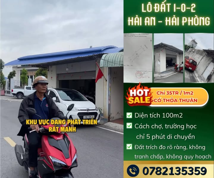 Bán Nhà Mặt Đường Đồng Xá - Hải An 100m² giá 3.5 tỷ - Lô Góc Siêu Thoáng