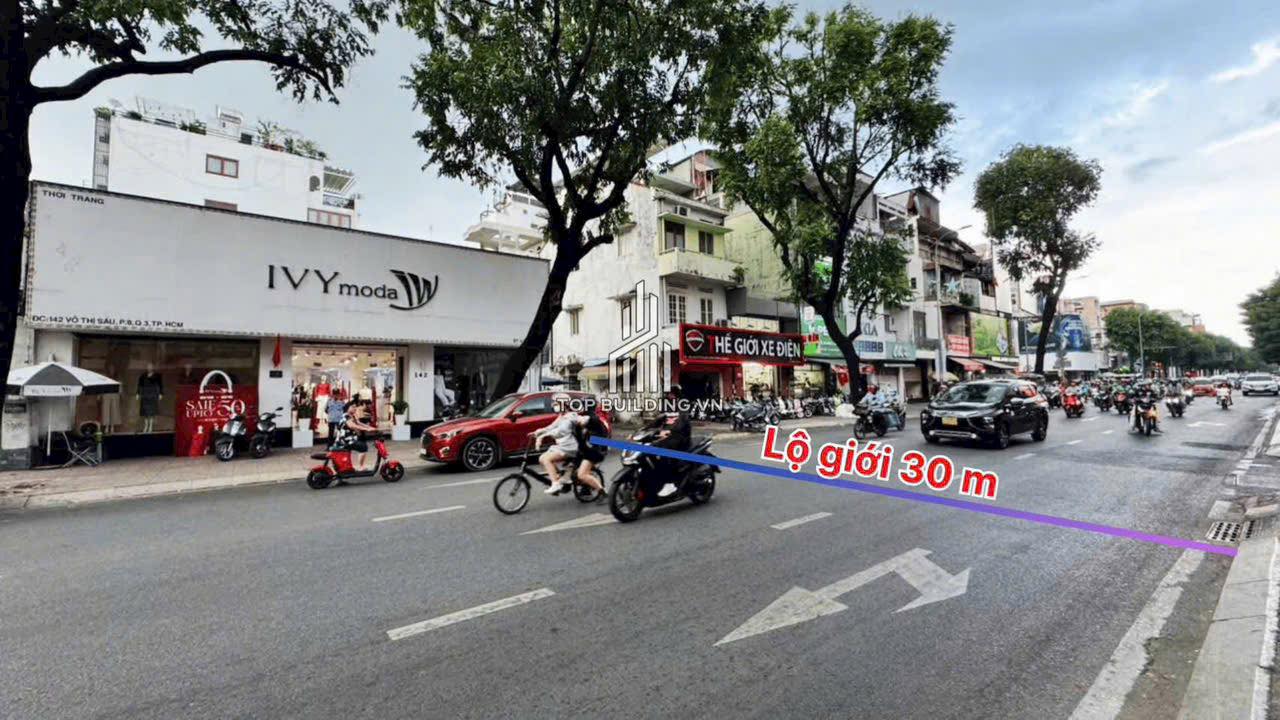 FrontHouse góc 2 mặt tiền Võ Thị Sáu, Q.3 - Giá chỉ 210 tỷ, vị trí đắc địa!
