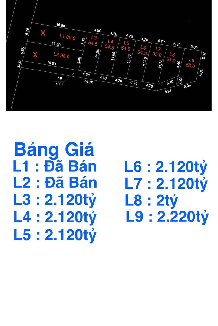 Đất nền Tân Trại, Sóc Sơn, Hà Nội 51m² giá 2 tỷ - Sổ đỏ chính chủ, vị trí đắc địa gần sân bay!