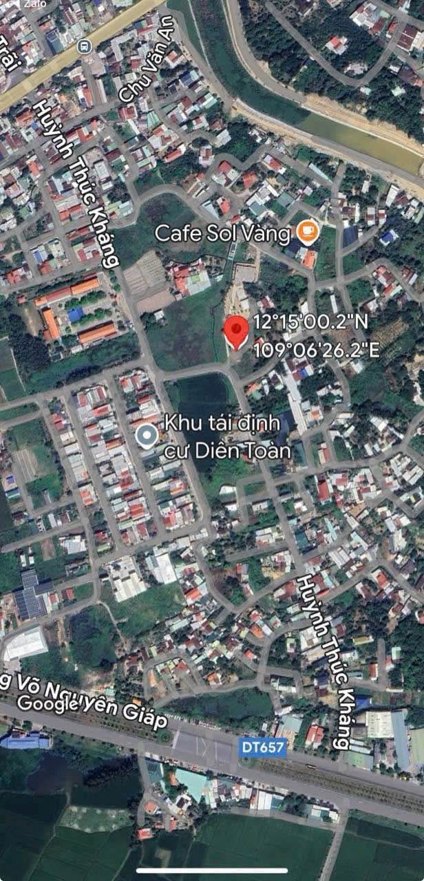 Đất nền Diên Toàn 98m² giá 1.56 tỷ - Sổ hồng chính chủ, đầu tư sinh lời!