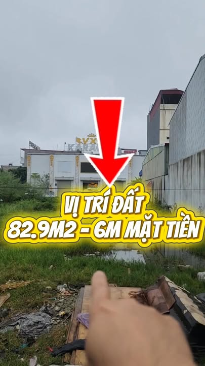 Đất đấu giá Yên Ninh, Việt Yên, Bắc Giang 82.9m² - Cơ hội đầu tư sinh lời!