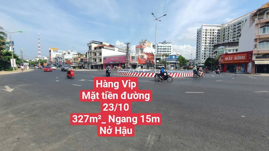 Đất mặt tiền đường 23/10, Vĩnh Điềm Trung, Nha Trang 327m² - Vị trí vàng cho đầu tư!