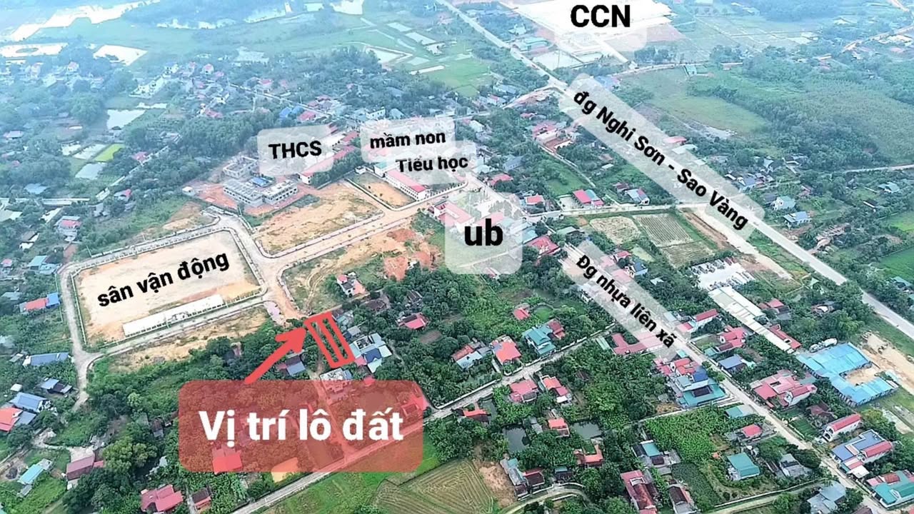 Đất nền xã Hợp Tiến, Triệu Sơn 151m² - Giá đầu tư chỉ 500 triệu!