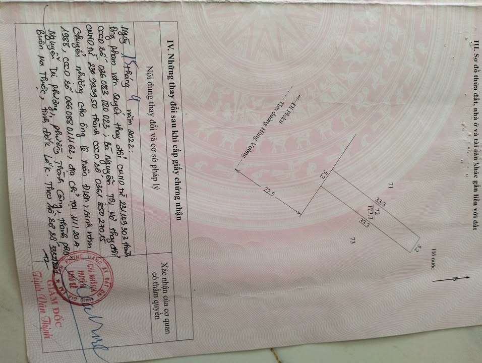 Đất nền chính chủ tại đường Hùng Vương, Chư Sê, 1731.66m² - Giá thỏa thuận hấp dẫn!