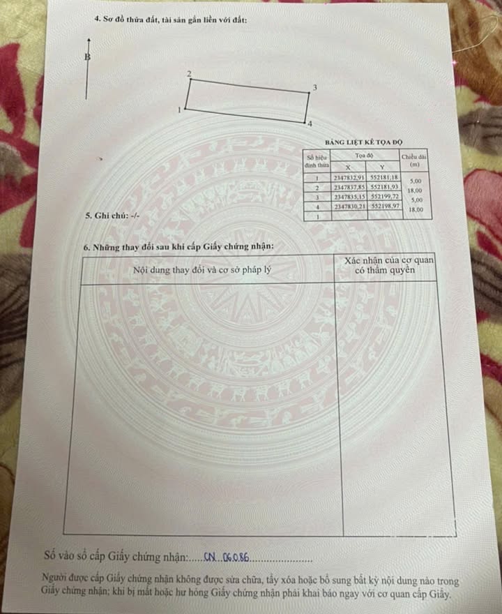 Đất nền Yên Trung, Yên Phong, Bắc Ninh 90m² giá chỉ 3.6 tỷ - Sổ đỏ chính chủ!