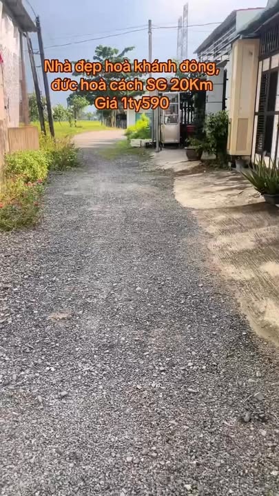 Nhà đẹp Đức Hòa 150m² giá 1.58 tỷ - Sổ hồng riêng, chính chủ bán!