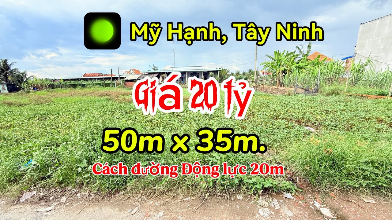 Đất thổ cư Mỹ Hạnh, Đức Hòa 1.750m² giá 20 tỷ - Cơ hội đầu tư sinh lời!