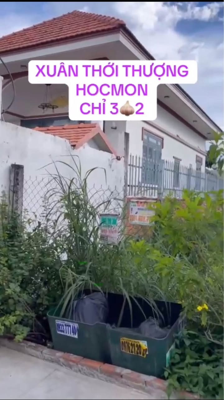 Đất Hóc Môn 90m² giá 3.2 tỷ - Vị trí đẹp, dân trí cao