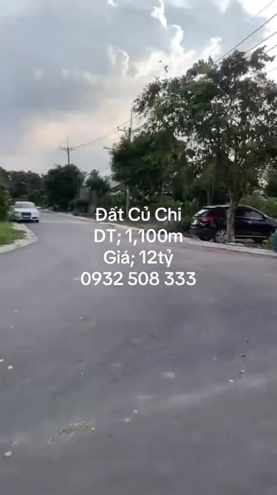 Đất góc 2 mặt tiền Hồ Thị Búng 1100m² giá 12 tỷ - Đầu tư sinh lời tuyệt vời!