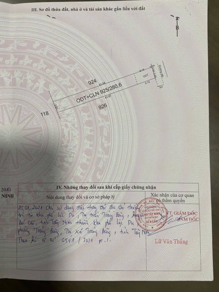 Đất nền chính chủ xã Bến Cầu, Tây Ninh 286m² giá chỉ 500 triệu - Cơ hội đầu tư hiếm có!